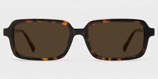 Danielle Tortoise Rectangle Sunglasses