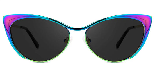 Ellen Iridescent Cat eye Sunglasses