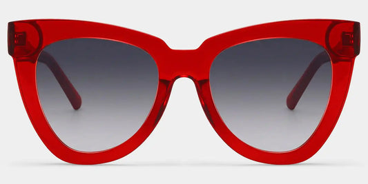 Yaser Red Cat eye Sunglasses