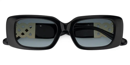 Jonas Black Rectangle Sunglasses