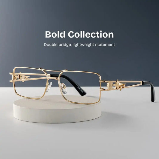Eric Gold Aviator Glasses