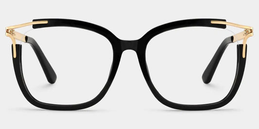 Sidibe Black Square Glasses