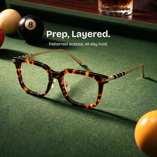 Rayne Tortoise Square Glasses