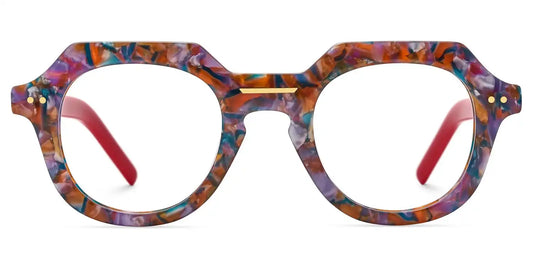 Jameica Floral Round Glasses