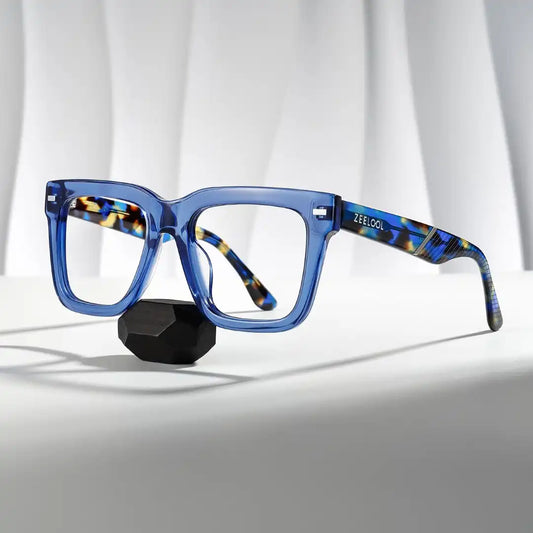 Redina Blue Square Glasses