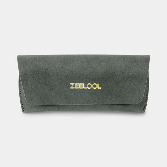 Green Man-made Leather Box