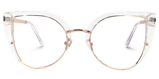 Brewer Clear Cat eye Glasses