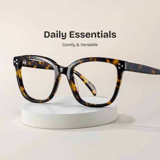 Scarlett Tortoise Square Glasses