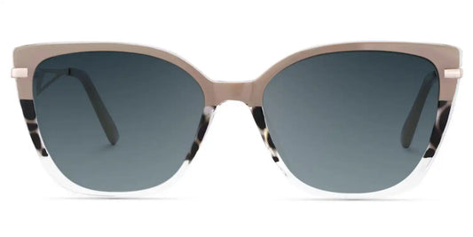 Margret Tortoise Khaki Cat eye Sunglasses