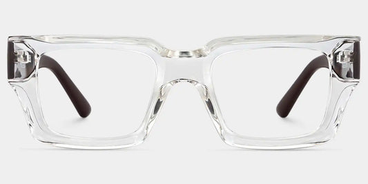 Garza Clear Rectangle Glasses