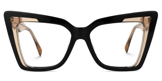 Brooklyn Black Cat eye Glasses